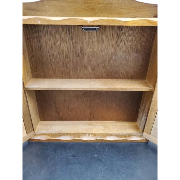 Wooden Spice Rack | Wall Mounted Spice Shelf | Spice Storage | Rustic Kitchen - Picture 8 of 10